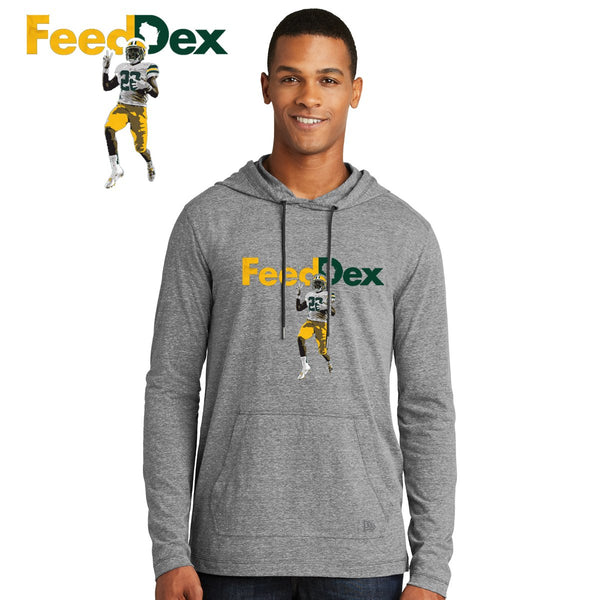 FeedDex - NEA131 New Era® Tri-Blend Performance Pullover Hoodie Tee (3)