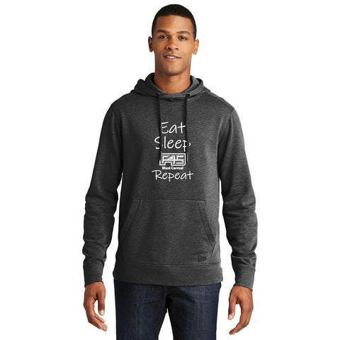 F45 - NEA510 New Era® Tri-Blend Fleece Pullover Hoodie