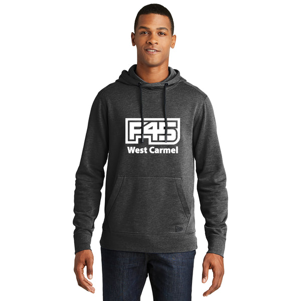F45 - NEA510 New Era® Tri-Blend Fleece Pullover Hoodie
