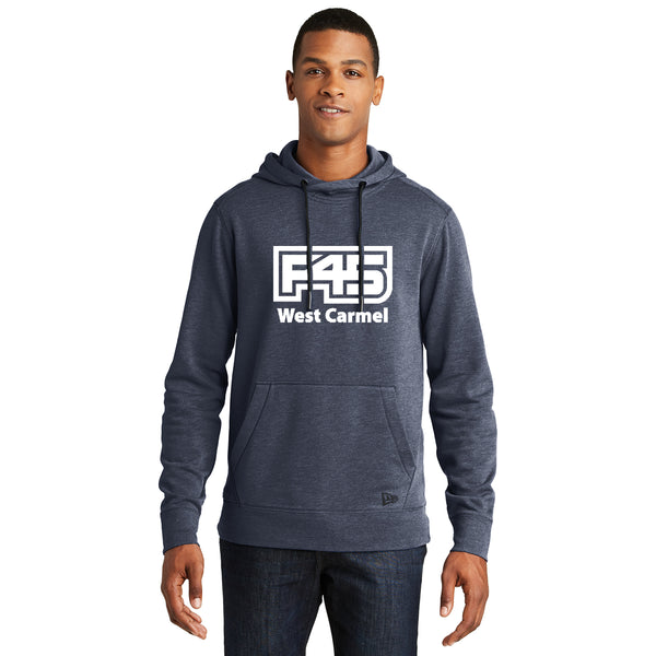 F45 - NEA510 New Era® Tri-Blend Fleece Pullover Hoodie