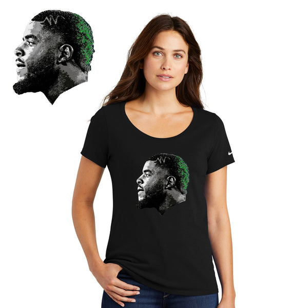 FeedDex - NKBQ5236 Nike Ladies Core Cotton Scoop Neck Tee (2)