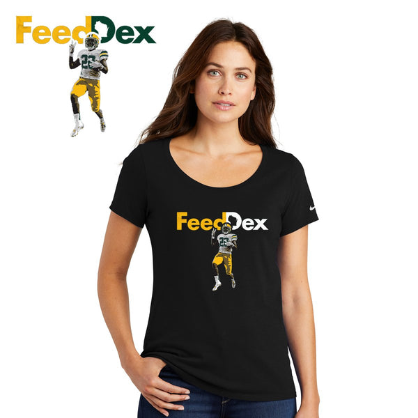 FeedDex - NKBQ5236 Nike Ladies Core Cotton Scoop Neck Tee (3)