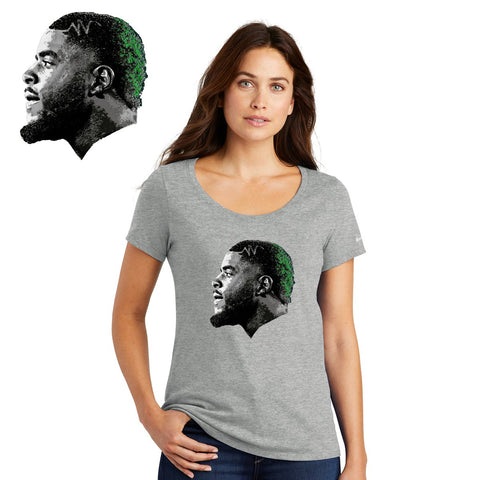 FeedDex - NKBQ5236 Nike Ladies Core Cotton Scoop Neck Tee (2)