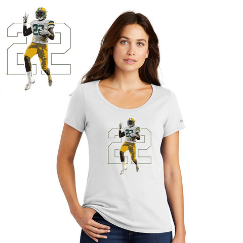 FeedDex - NKBQ5236 Nike Ladies Core Cotton Scoop Neck Tee (1)