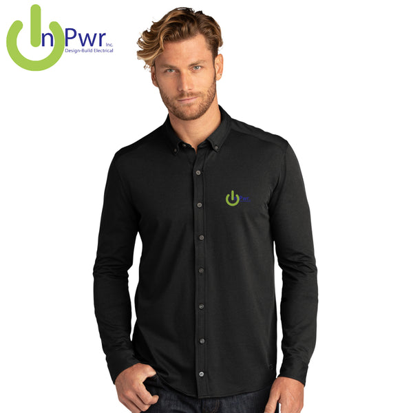 InPwr - OG145 OGIO ® Code Stretch Long Sleeve Button-Up