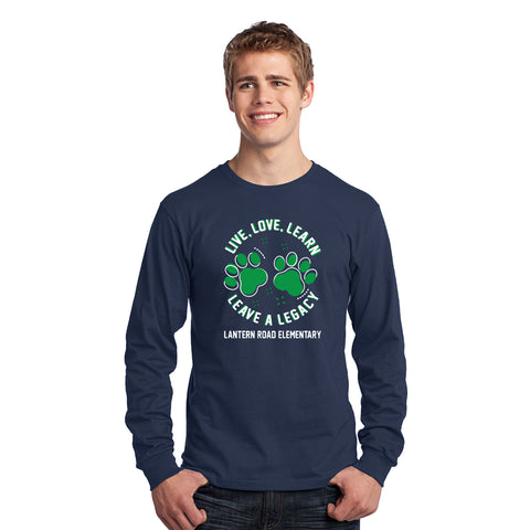 Lantern - PC54LS Port & Company® - Long Sleeve Core Cotton Tee