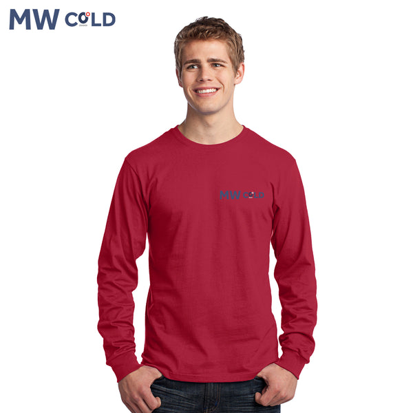 MWCold - PC54LS Port & Company® Long Sleeve Core Cotton Tee