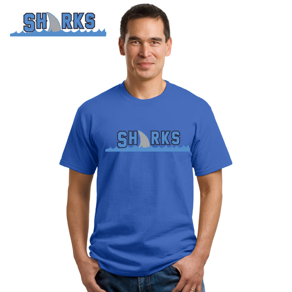 Sharks - PC54 Port & Company® - Core Cotton Tee