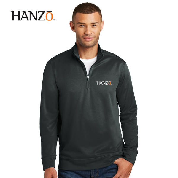 Hanzo - PC590Q Port & Company® Performance Fleece 1/4-Zip Pullover Sweatshirt