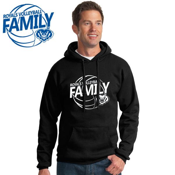 HSE Volleyball - PC78H Port & Company® Core Fleece Pullover Hooded Sweatshirt