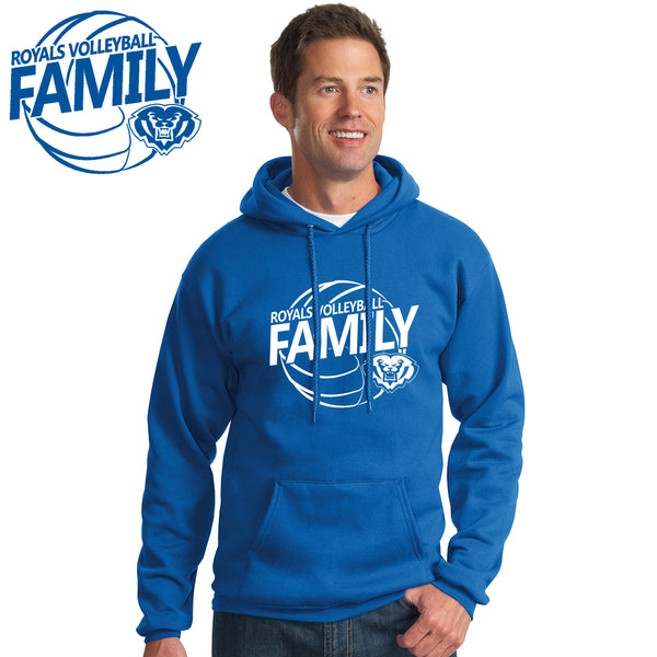 HSE Volleyball - PC78H Port & Company® Core Fleece Pullover Hooded Sweatshirt