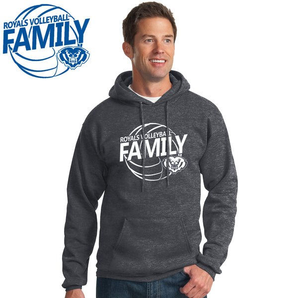 HSE Volleyball - PC78H Port & Company® Core Fleece Pullover Hooded Sweatshirt