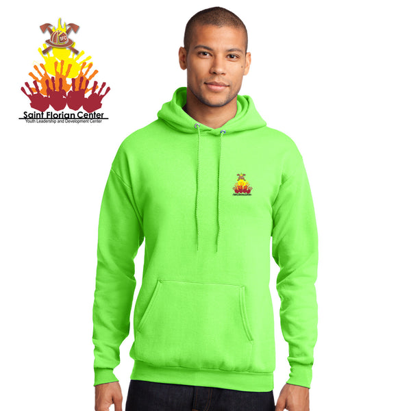 Saint Florian - PC78H Port & Company® - Core Fleece Pullover Hooded Sweatshirt