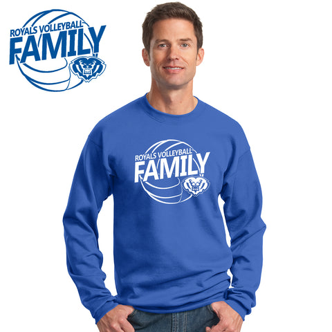 HSE Volleyball - PC78 Port & Company® Core Fleece Crewneck Sweatshirt