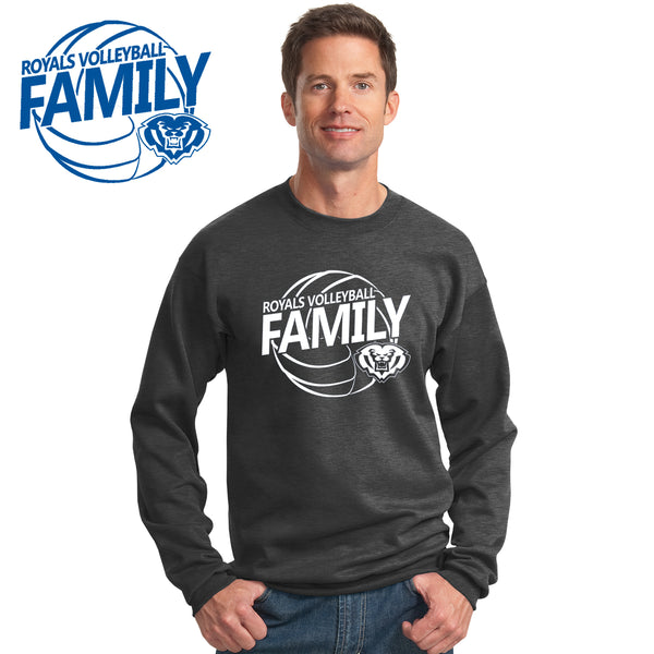 HSE Volleyball - PC78 Port & Company® Core Fleece Crewneck Sweatshirt