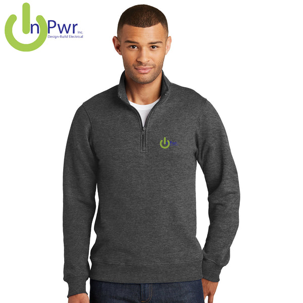 InPwr - PC850Q Port & Company® Fan Favorite™ Fleece 1/4-Zip Pullover Sweatshirt