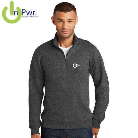 InPwr - PC850Q Port & Company® Fan Favorite™ Fleece 1/4-Zip Pullover Sweatshirt