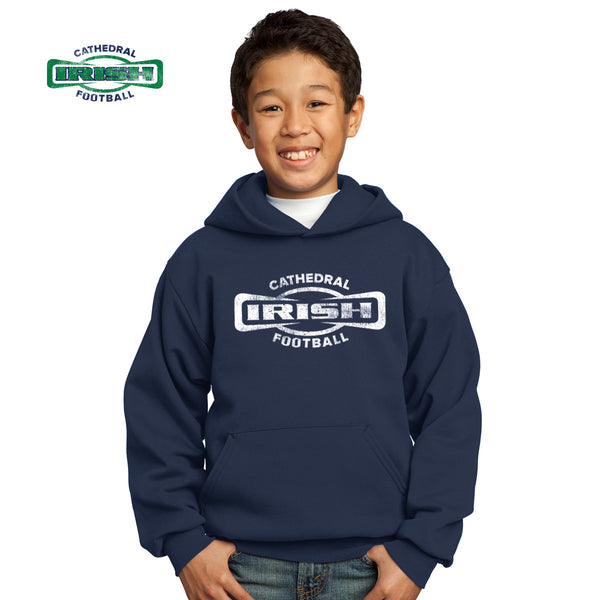 Cathedral - PC90YH Port & Company® - Youth Core Fleece Pullover Hooded Sweatshirt