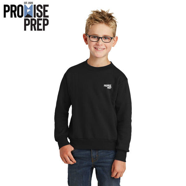 Promise Prep - PC90Y Port & Company® Youth Core Fleece Crewneck Sweatshirt