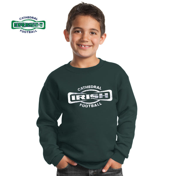 Cathedral - PC90Y Port & Company® - Youth Core Fleece Crewneck Sweatshirt