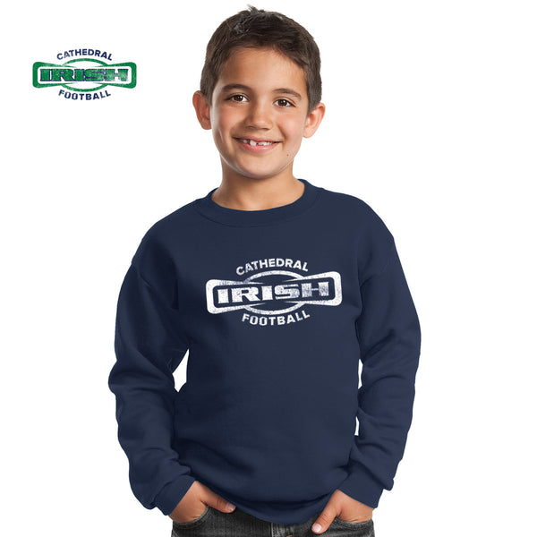 Cathedral - PC90Y Port & Company® - Youth Core Fleece Crewneck Sweatshirt