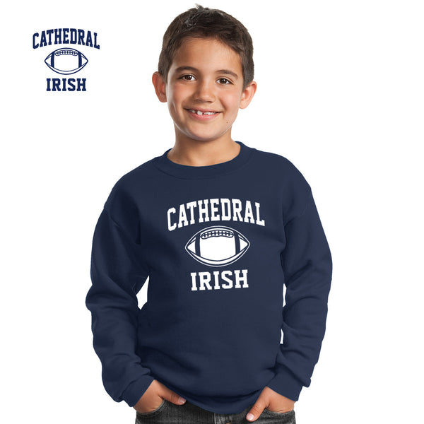 Cathedral - PC90Y Port & Company® - Youth Core Fleece Crewneck Sweatshirt