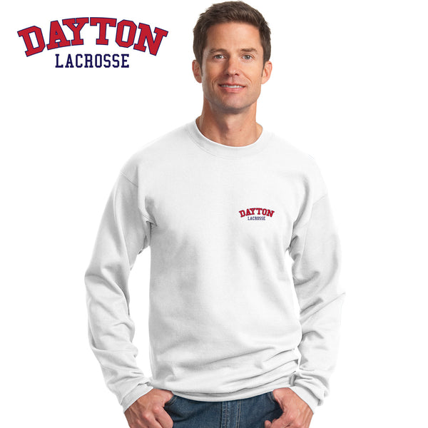 Dayton Lacrosse - PC90 Port & Company® - Essential Fleece Crewneck Sweatshirt
