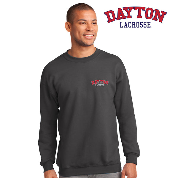 Dayton Lacrosse - PC90 Port & Company® - Essential Fleece Crewneck Sweatshirt