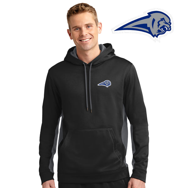 Southeastern - ST235-c Fleece Colorblock Hooded Pullover