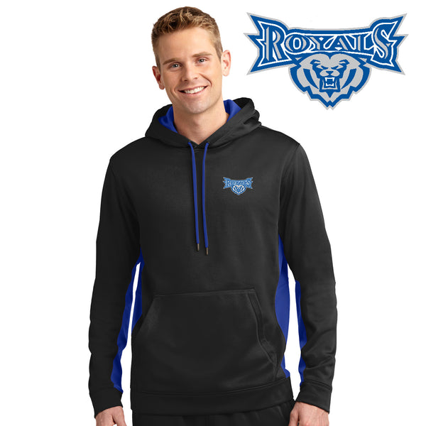 Southeastern - ST235-a Fleece Colorblock Hooded Pullover