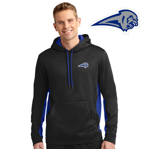 Southeastern - ST235-c Fleece Colorblock Hooded Pullover