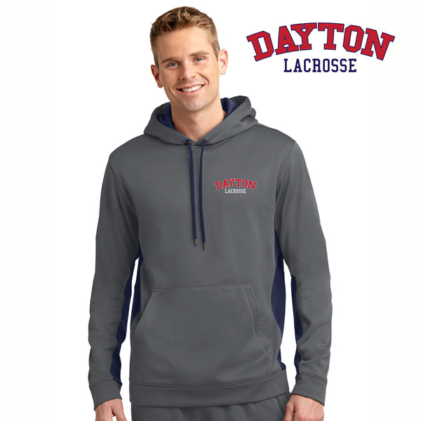 Dayton Lacrosse - ST235 Sport-Tek® Sport-Wick® Fleece Colorblock Hooded Pullover
