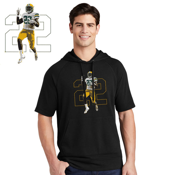 FeedDex - ST297 Sport-Tek ® PosiCharge ® Tri-Blend Wicking Fleece Short Sleeve Hooded Pullover (1)