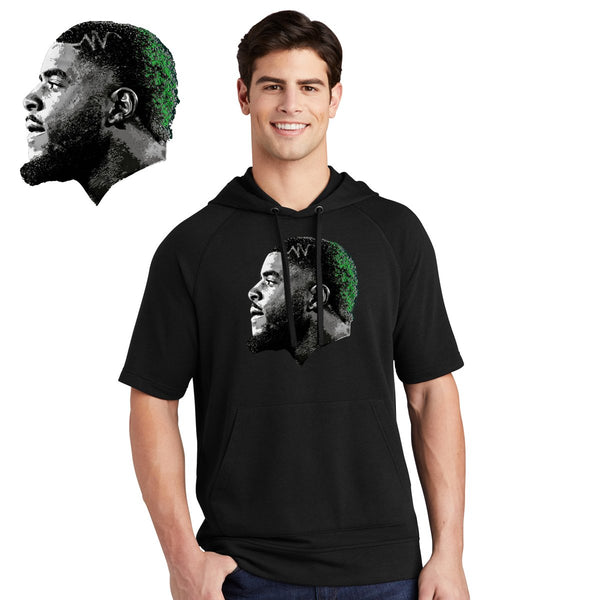 FeedDex - ST297 Sport-Tek ® PosiCharge ® Tri-Blend Wicking Fleece Short Sleeve Hooded Pullover (2)