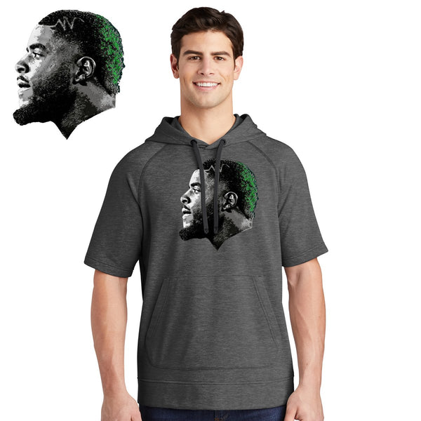 FeedDex - ST297 Sport-Tek ® PosiCharge ® Tri-Blend Wicking Fleece Short Sleeve Hooded Pullover (2)