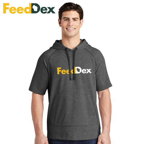 FeedDex - ST297 Sport-Tek ® PosiCharge ® Tri-Blend Wicking Fleece Short Sleeve Hooded Pullover (4)