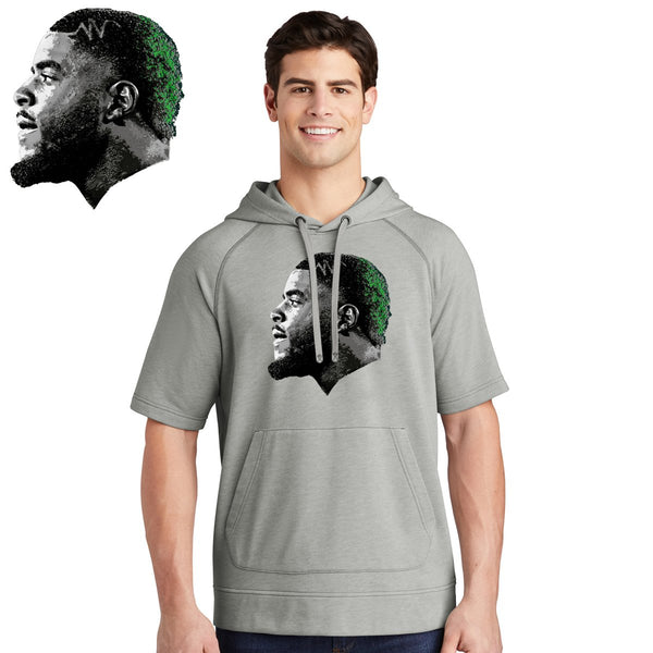 FeedDex - ST297 Sport-Tek ® PosiCharge ® Tri-Blend Wicking Fleece Short Sleeve Hooded Pullover (2)