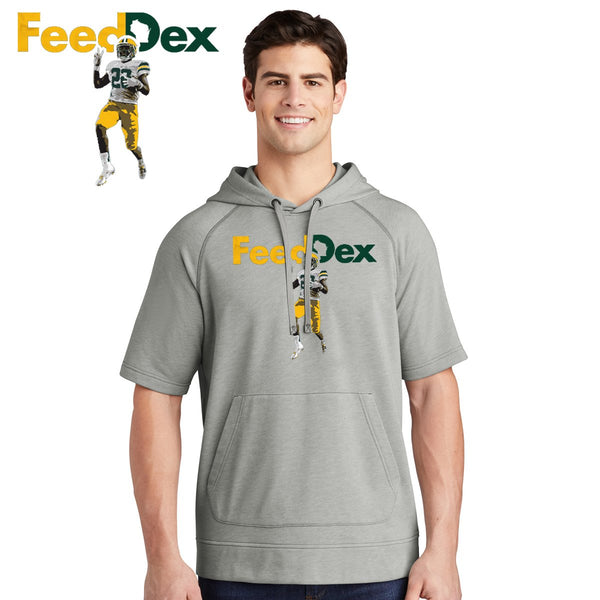 FeedDex - ST297 Sport-Tek ® PosiCharge ® Tri-Blend Wicking Fleece Short Sleeve Hooded Pullover (3)