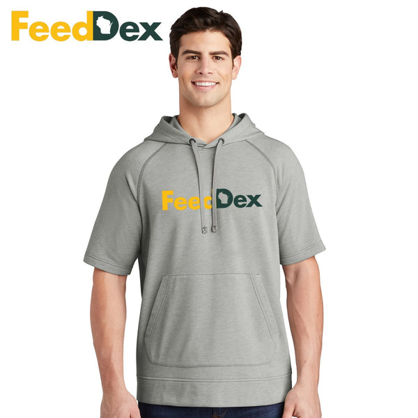 FeedDex - ST297 Sport-Tek ® PosiCharge ® Tri-Blend Wicking Fleece Short Sleeve Hooded Pullover (4)