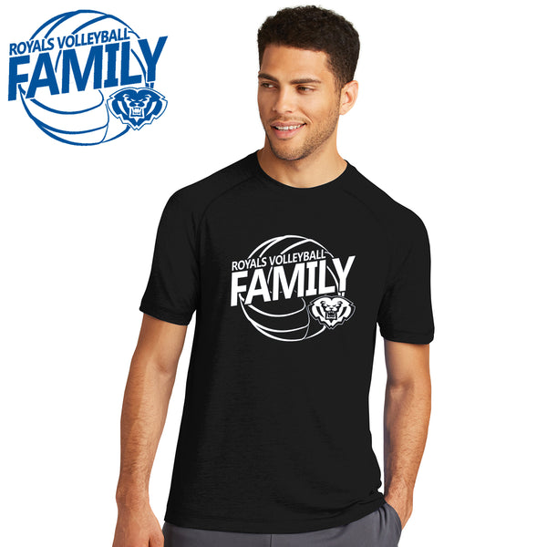 HSE Volleyball - ST400 Sport-Tek® PosiCharge® Tri-Blend Wicking Raglan Tee