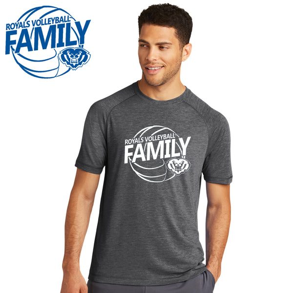 HSE Volleyball - ST400 Sport-Tek® PosiCharge® Tri-Blend Wicking Raglan Tee