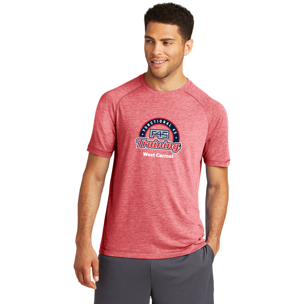 F45 - ST400 Sport-Tek® PosiCharge® Tri-Blend Wicking Raglan Tee