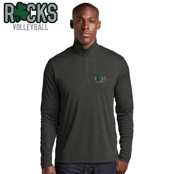 Rocks Volleyball - ST469-b Sport-Tek ® Endeavor 1/2-Zip Pullover