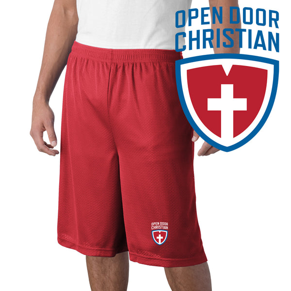 Open Door - ST511 Sport-Tek® Extra Long PosiCharge® Classic Mesh Short