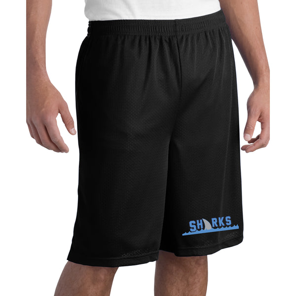 Sharks - ST515 Sport-Tek® Long PosiCharge® Classic Mesh Short