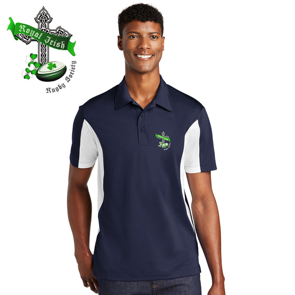 Royal Irish - ST655 Sport-Tek® Side Blocked Micropique Sport-Wick® Polo