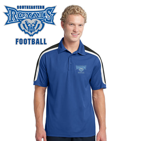 Southeastern - ST658-b Tricolor Sport-Wick® Polo