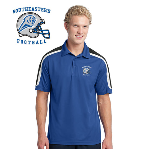Southeastern - ST658-d Tricolor Sport-Wick® Polo