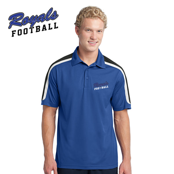 Southeastern - ST658-l Tricolor Sport-Wick® Polo