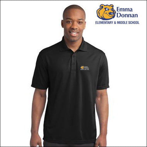 Emma ST680 Navy – PosiCharge Micro-Mesh Polo